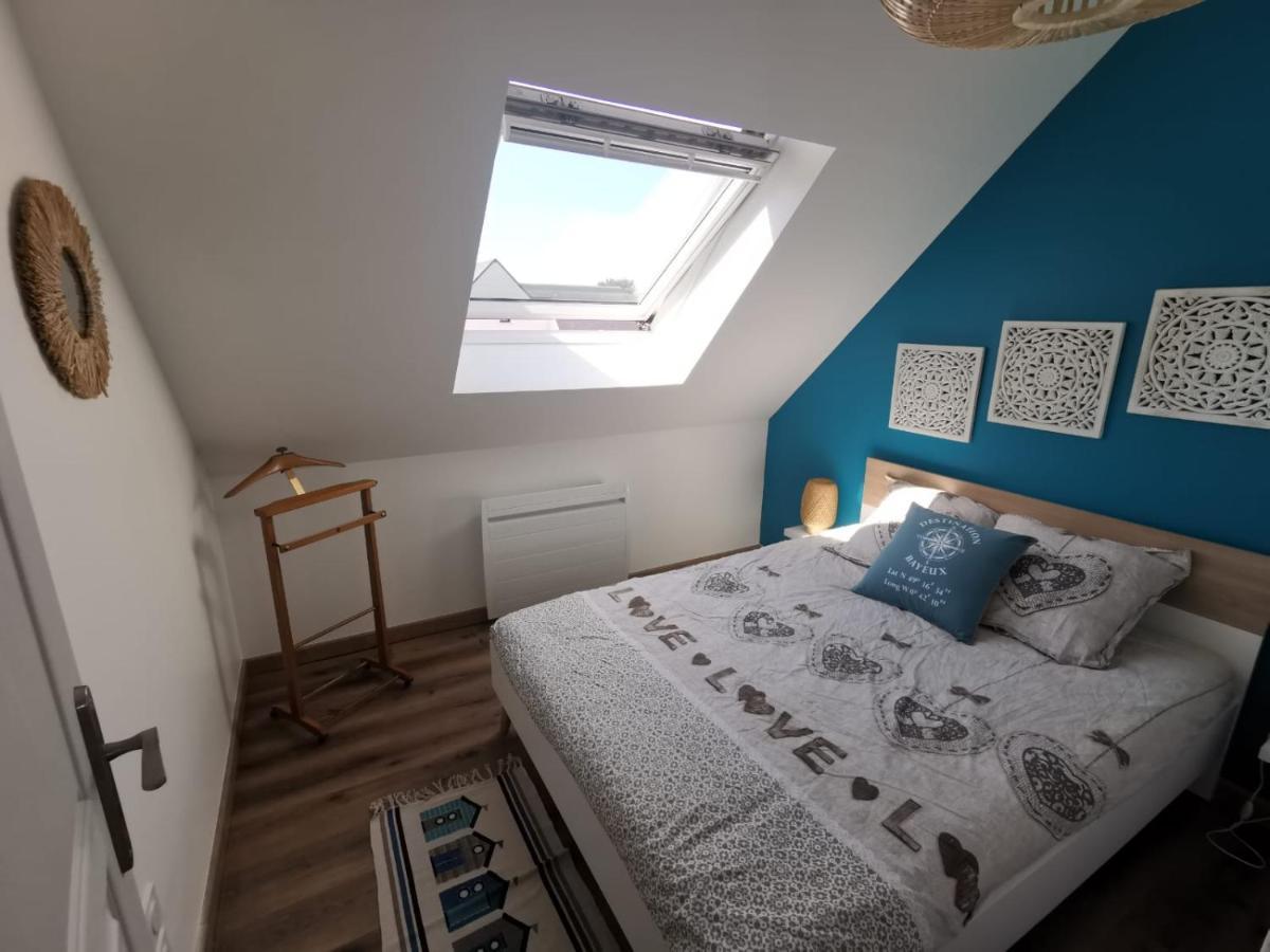 Les Pommiers Duplex Cosy Tout Confort Dans Maison Neuve Avec Terrasse Entree Independante 5 Mn De Bayeux Et 10 Mn Plage Du Debarquement Sommervieu Bagian luar foto