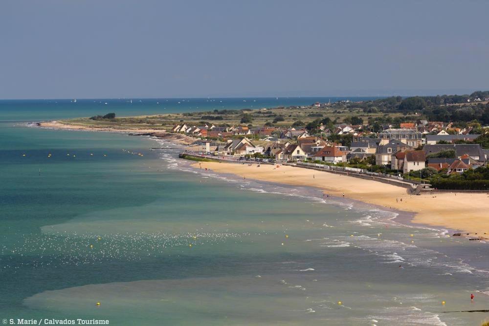 Les Pommiers Duplex Cosy Tout Confort Dans Maison Neuve Avec Terrasse Entree Independante 5 Mn De Bayeux Et 10 Mn Plage Du Debarquement Sommervieu Bagian luar foto