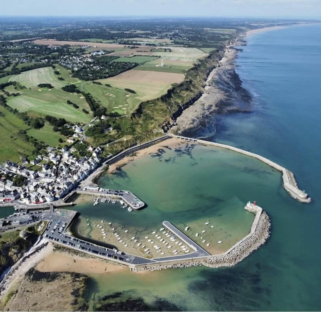 Les Pommiers Duplex Cosy Tout Confort Dans Maison Neuve Avec Terrasse Entree Independante 5 Mn De Bayeux Et 10 Mn Plage Du Debarquement Sommervieu Bagian luar foto